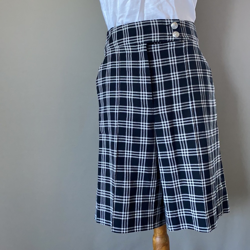Veronica Beard Plaid Shorts